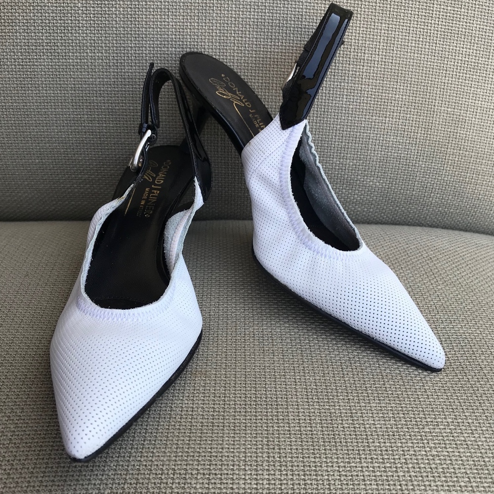 Edgey White Doland J. Pliner Heels